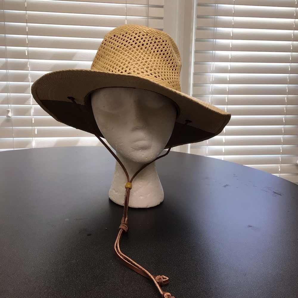 Stetson Cream Straw Hat